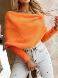 Long Sleeve Cropped Knit Top - Trendsi - Flyclothing LLC