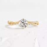 925 Sterling Silver Zircon Ring - Trendsi - Flyclothing LLC
