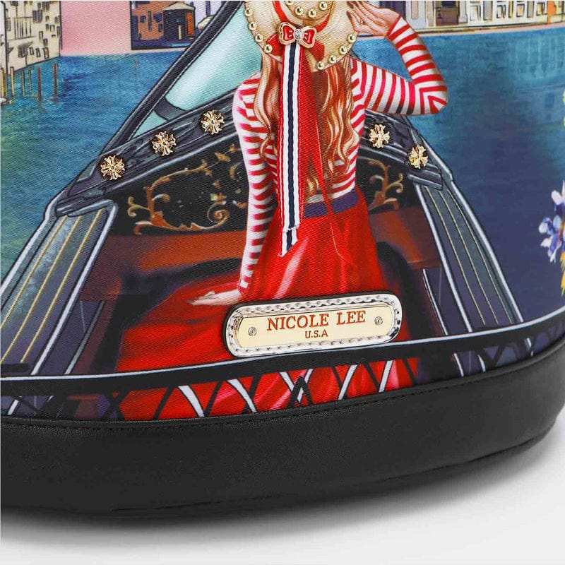 Nicole Lee USA Nylon Multifunctional Bucket Backpack - Trendsi - Flyclothing LLC