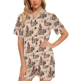 Baha Ranch Desert Bison Women's Western Pajama Set