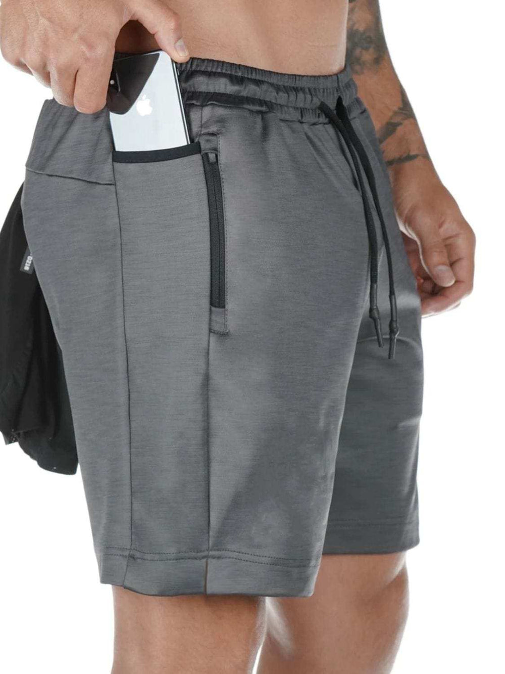 Men's Drawstring Active Shorts with Pockets - Trendsi - Flyclothing LLC