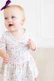 One in a Million 3/4 Sleeve Twirl Bodysuit - Mila & Rose ®
