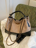 Quilted Leather Chain Strap Crossbody Bag - Trendsi - Flyclothing LLC
