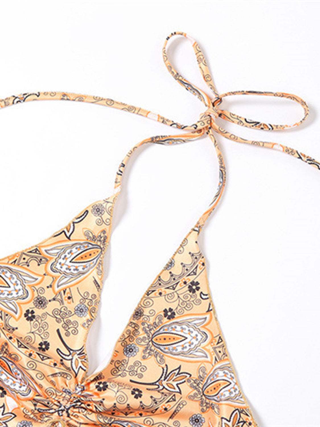 Printed Halter Neck Cami - Trendsi - Flyclothing LLC