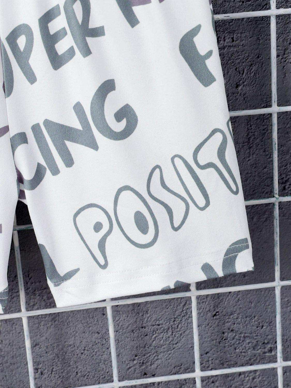 Children's Round Neck Cartoon Graphic T-Shirt and Shorts Set - Trendsi - Flyclothing LLC