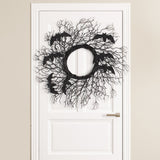 Halloween Simulation Decoration Wreath Black - My Store - Flyclothing LLC