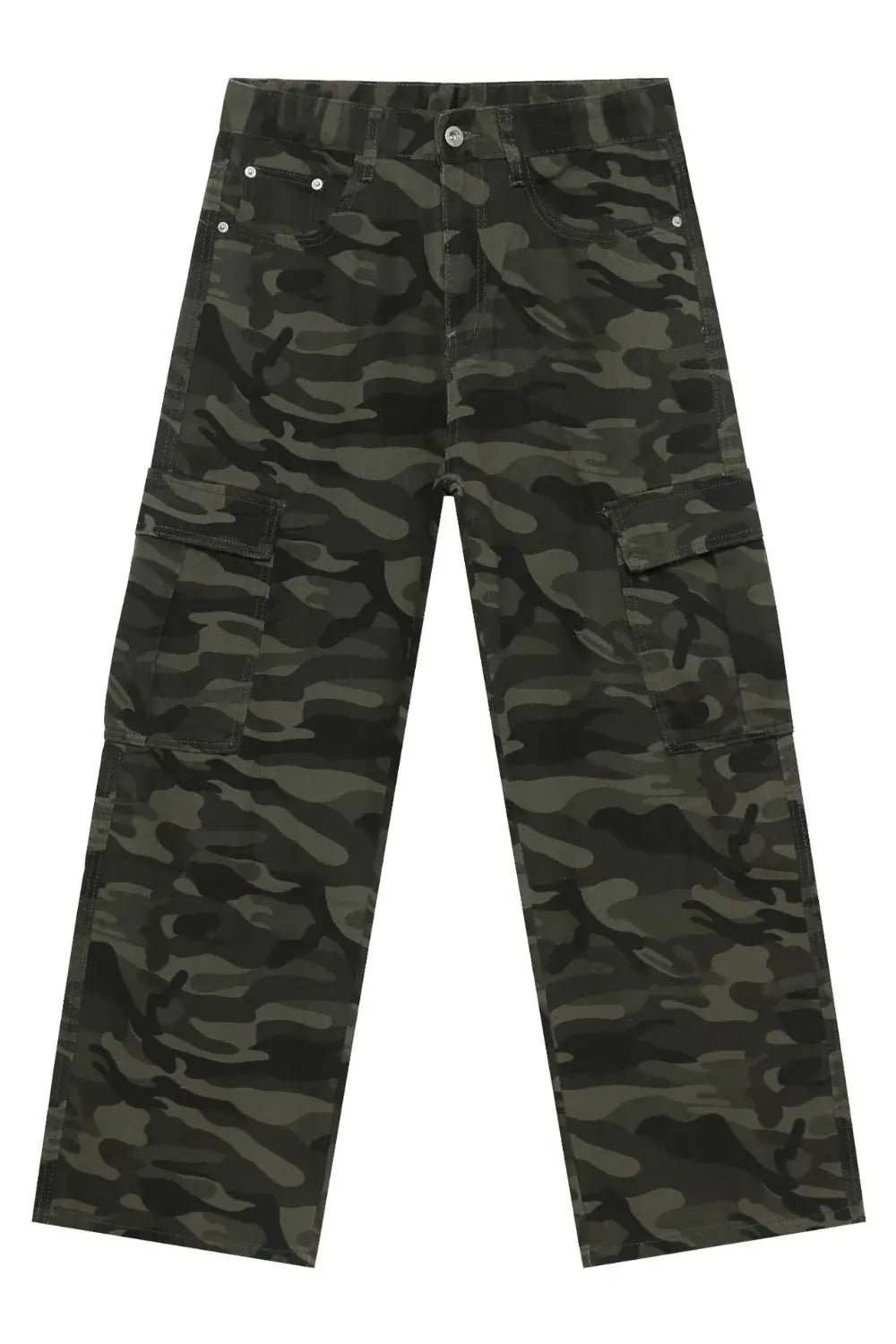 Men's Camouflage Jeans with Pockets - Trendsi - Flyclothing LLC