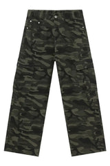 Men's Camouflage Jeans with Pockets - Trendsi - Flyclothing LLC