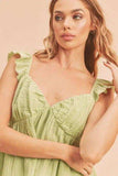 Aemi + Co Sweetheart Neck Ruffled Strap Top - Trendsi - Flyclothing LLC
