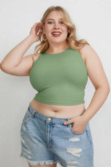 Basic Bae Full Size Round Neck Slim Tank - ShopBasicbae - Flyclothing LLC