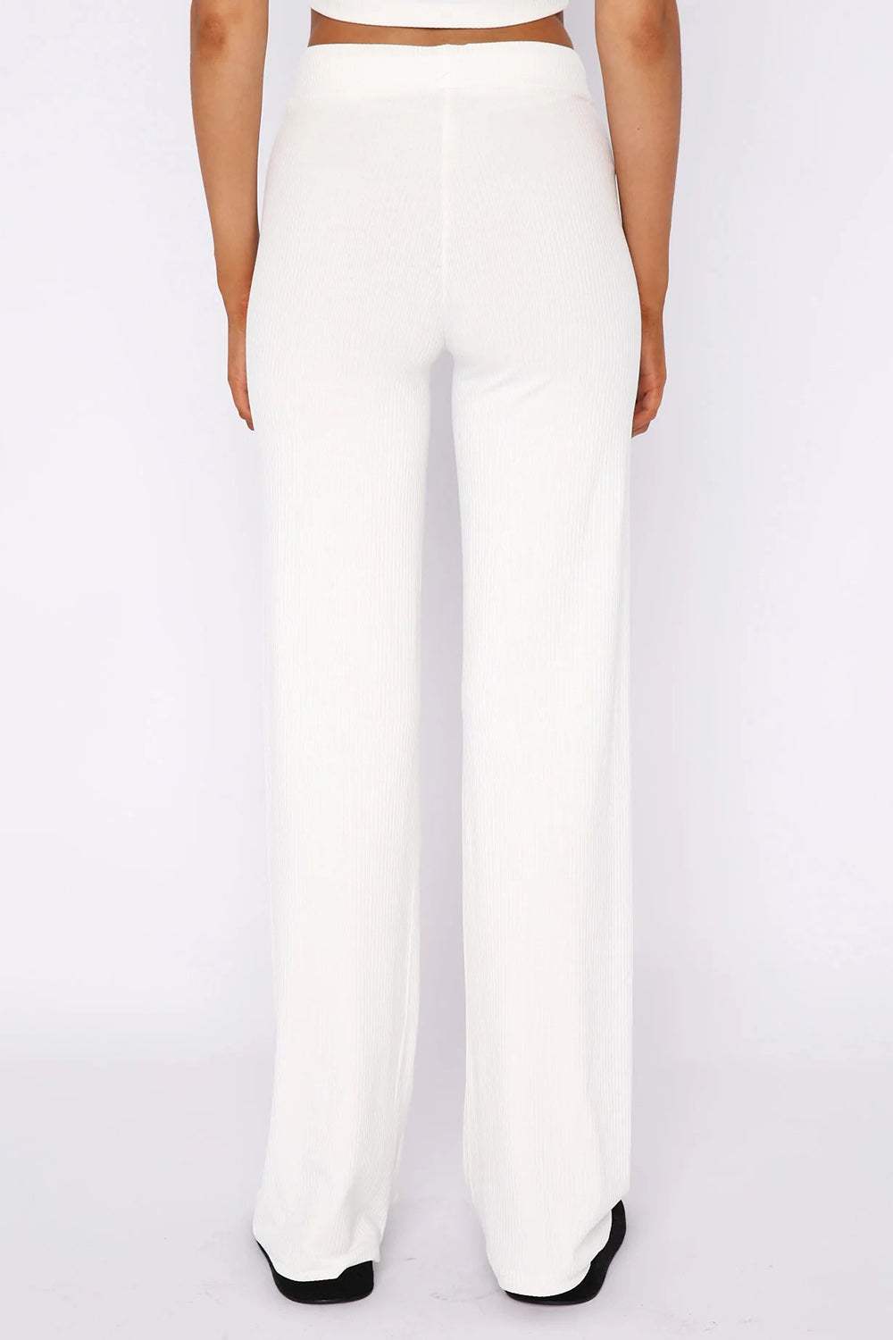 Round Neck Short Sleeve Top and Pants Set - Trendsi - Flyclothing LLC