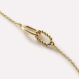 Interlocked Titanium Steel Necklace - Trendsi - Flyclothing LLC
