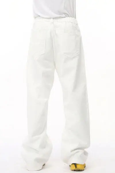 Wide Leg Jeans with Pockets - Trendsi - Flyclothing LLC