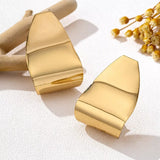Alloy Geometric Earrings - Trendsi - Flyclothing LLC
