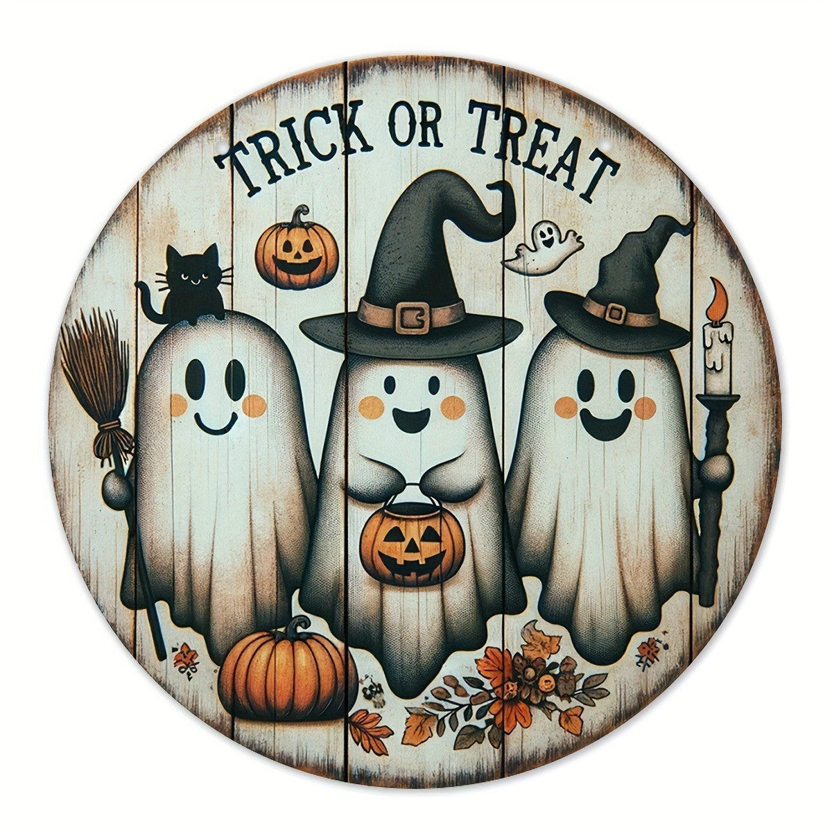 Halloween Wooden Doorplate Home Decoration - My Store - Flyclothing LLC