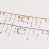 Moon & Star Charm Necklace - Trendsi - Flyclothing LLC