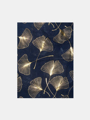 Ginkgo Leaf Polyester Scarf - Trendsi