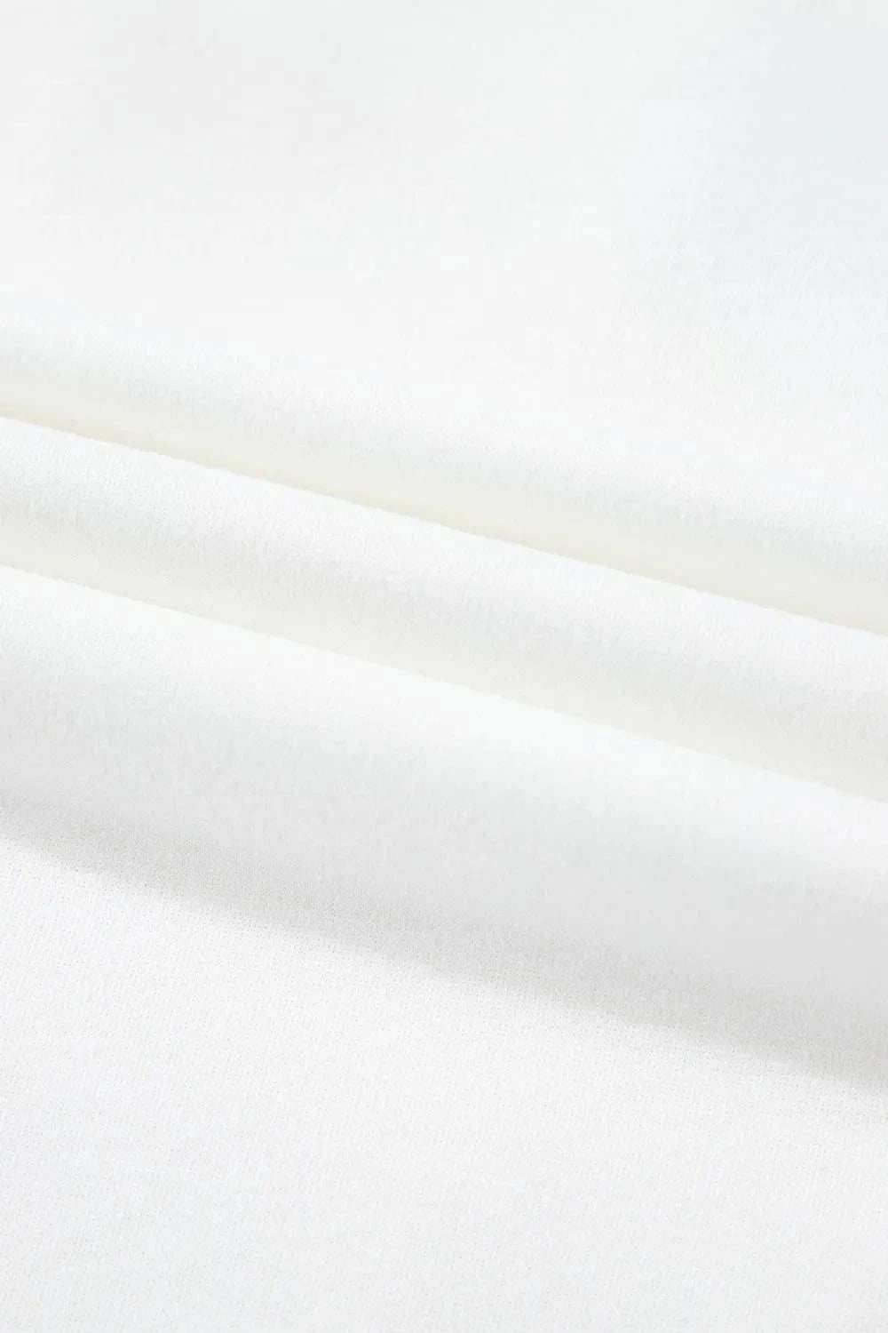 Floral Applique Notched Dolman Sleeve Top - Trendsi - Flyclothing LLC