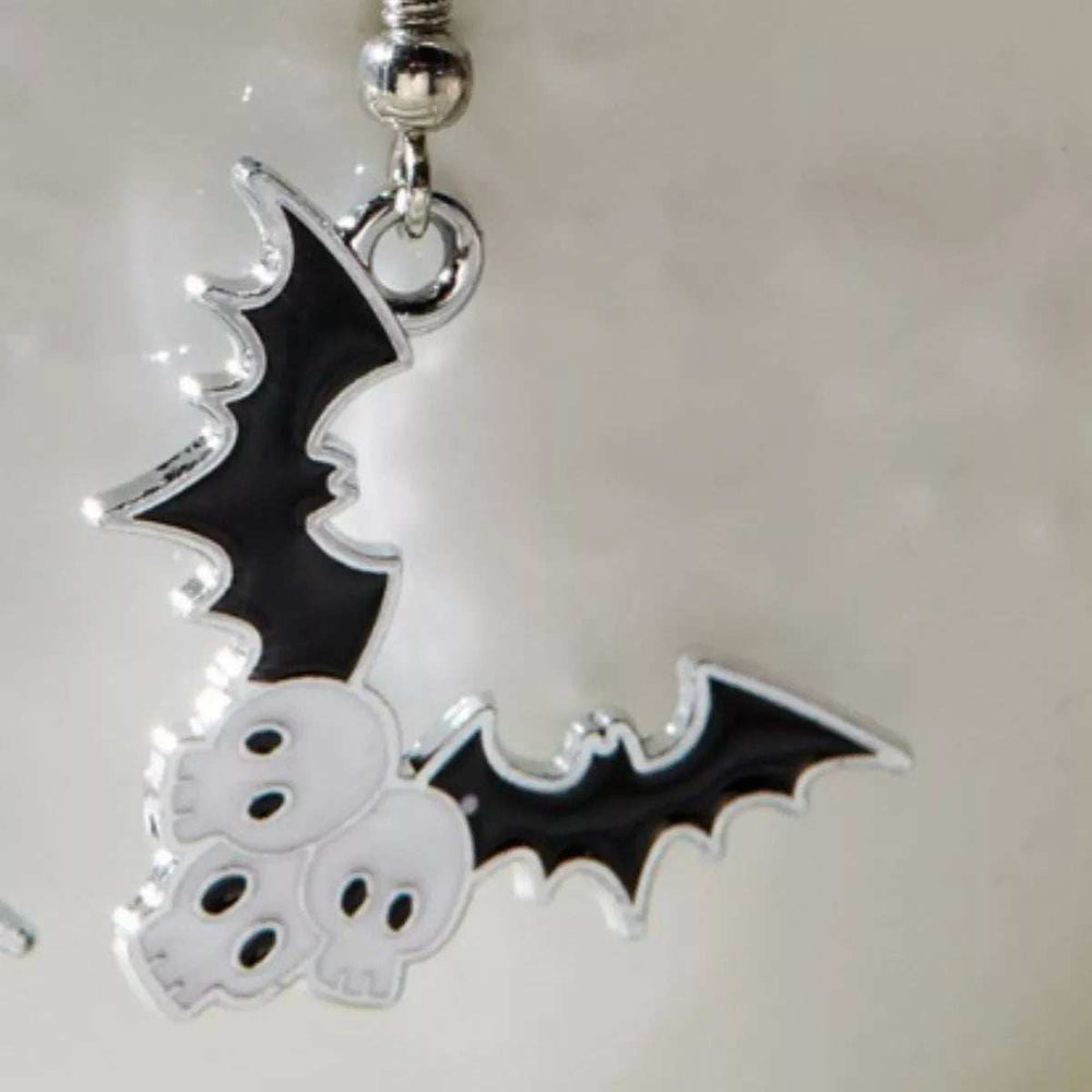 Halloween Bat Drop Earrings - Trendsi - Flyclothing LLC