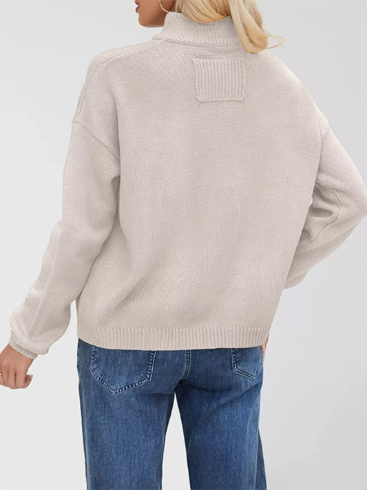 Casual Knit Button-Down Cardigan - Trendsi - Flyclothing LLC