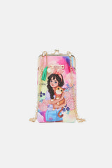 Nicole Lee USA Printed Kisslock Phone and Sunglass Purse - Trendsi - Flyclothing LLC