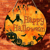 Halloween Wooden Doorplate Home Decoration - My Store - Flyclothing LLC