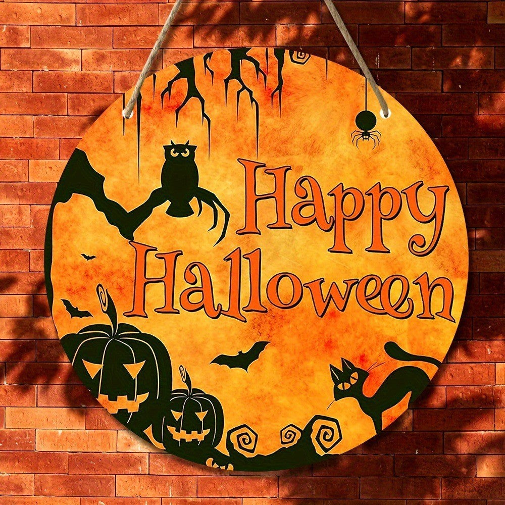Halloween Wooden Doorplate Home Decoration - My Store - Flyclothing LLC
