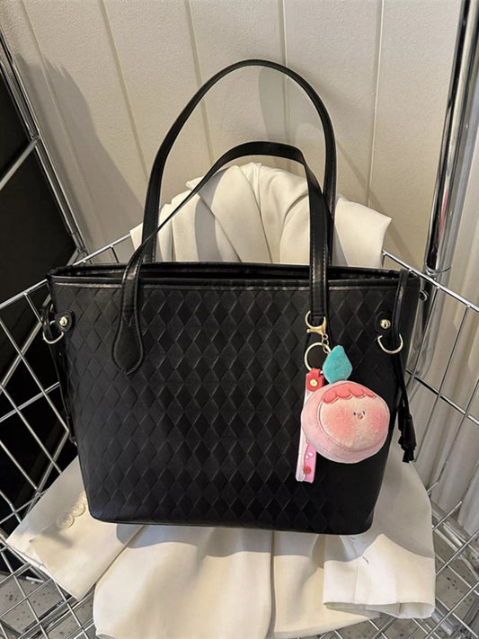 Woven Pattern Tote Bag - Trendsi - Flyclothing LLC