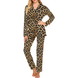 Baha Ranch Retro Pop Western Leopard Pajamas Set - Baha Ranch Western Wear - Flyclothing LLC