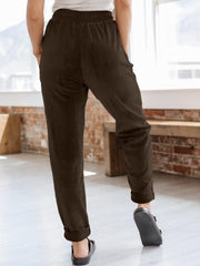 Drawstring Pants with Pockets - Trendsi