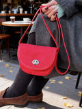 Suede Flap Crossbody Bag - Trendsi - Flyclothing LLC