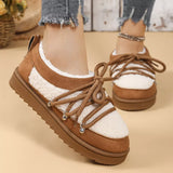 Lace-Up Ankle Boots - Trendsi - Flyclothing LLC