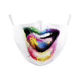 Digital Printing Halloween Skull Pumpkin Creative Design Double-layer Dustproof Mask - My Store - Flyclothing LLC