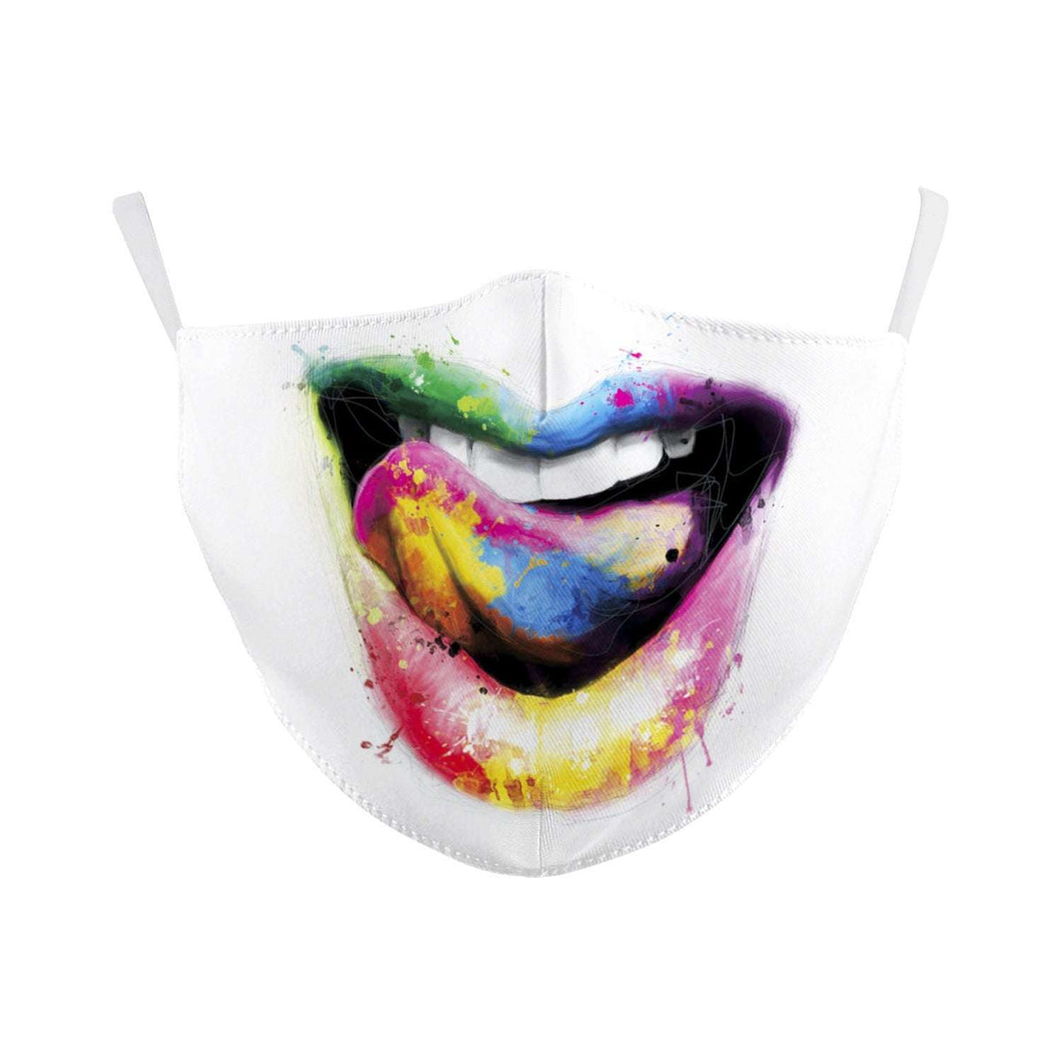 Digital Printing Halloween Skull Pumpkin Creative Design Double-layer Dustproof Mask - My Store - Flyclothing LLC