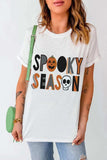 Letter Graphic Round Neck Short Sleeve T-Shirt - Trendsi - Flyclothing LLC