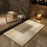 Printed Quick-drying Water-absorbent Bathroom Floor Mat
