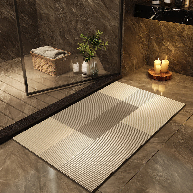 Printed Quick-drying Water-absorbent Bathroom Floor Mat