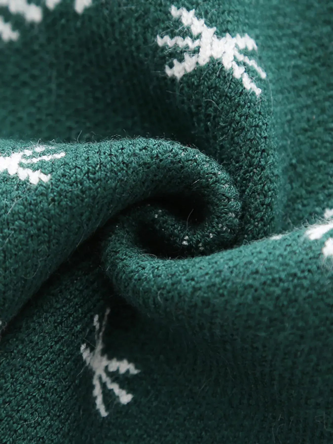Children's Christmas Reindeer Snowflake Knitted Sweater - Trendsi - Flyclothing LLC