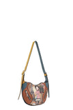 Nicole Lee USA Eco-Leather Saddle Bag - Trendsi