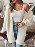 Open Front Drop Shoulder Cardigan - Trendsi - Flyclothing LLC