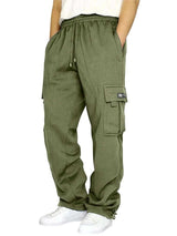 Men's Full Size Drawstring Pants Plus Size - Trendsi - Flyclothing LLC