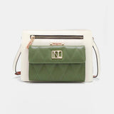 Nicole Lee USA Color Block Crossbody Bag - Trendsi