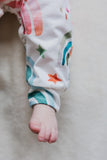 Tonal Rainbow Tank One-Piece Jogger - Mila & Rose ®