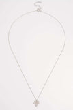 925 Sterling Silver Zircon Maple Leaf Necklace - Trendsi - Flyclothing LLC