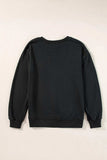 Pumpkin & Ghost Round Neck Long Sleeve Sweatshirt - Trendsi - Flyclothing LLC