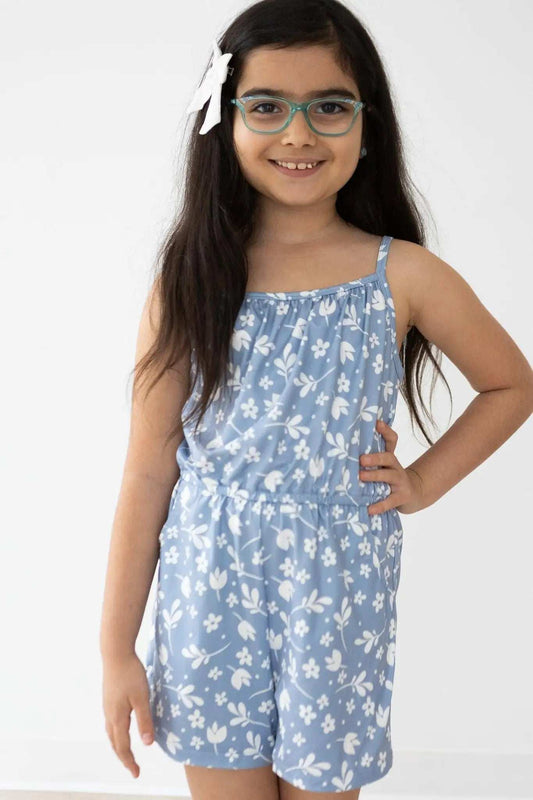 Bluebell Strappy Play Romper - Mila & Rose ® - Flyclothing LLC
