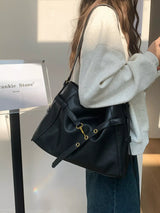 Buckle Decor Tote Bag - Trendsi - Flyclothing LLC