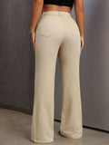 Bootcut Jeans with Pockets - Trendsi - Flyclothing LLC