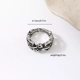 Halloween Skull Alloy Ring - Trendsi - Flyclothing LLC