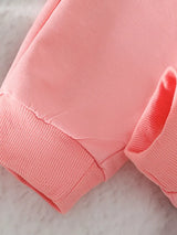 Children's Heart Round Neck Top and Pants Set - Trendsi - Flyclothing LLC